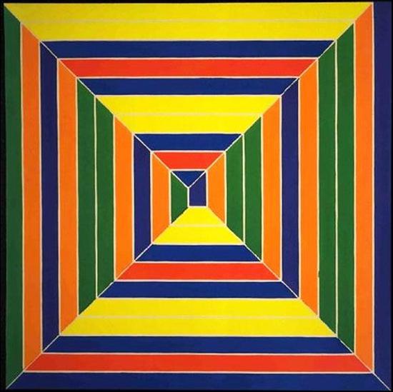Frank Stella Color Maze
