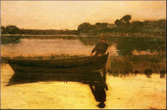 Winslow Homer Sunset, 1875